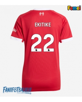 Liverpool Hugo Ekitike #22 Tricou Fotbal Replică 2025-26 Femei Acasa